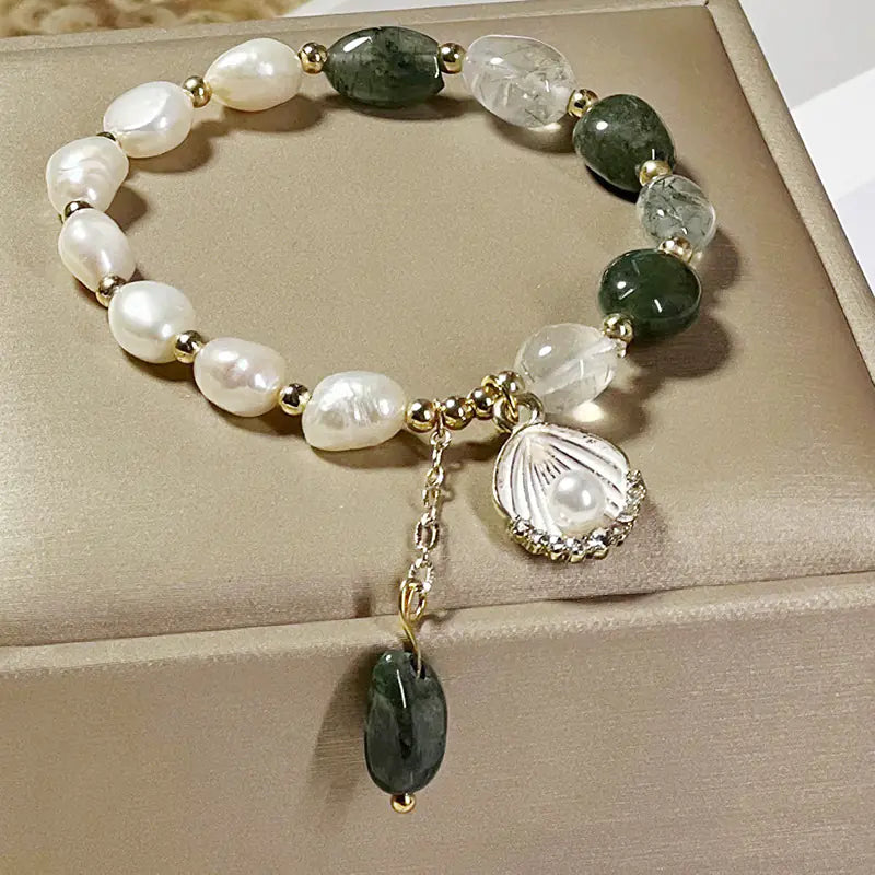 Rutilated Crystal Bracelet