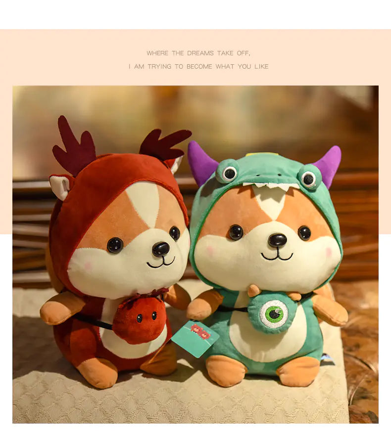 Cute Squirrel Plush | Transforming Dinosaur