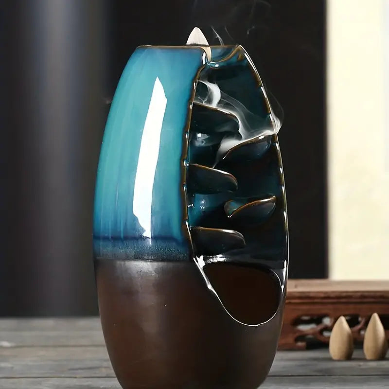 Ceramic Backflow Incense Holder