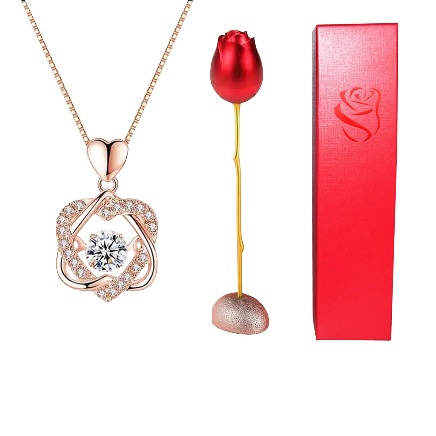 Heart Shaped Crystal Pendant Sorceress Sanctuary
