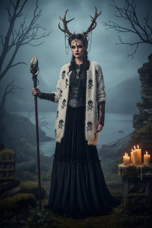 Shadowweave Knit Cardigan Sorceress Sanctuary