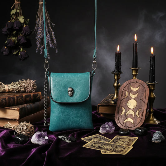 Skull Chain Bag - Sorceress Sanctuary Black / Q1pc