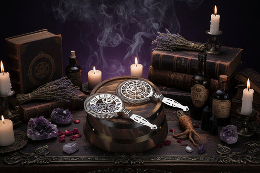 Skull Cocktail Strainer - Sorceress Sanctuary Silver Windmill-Silver Skull-Silver Scorpion