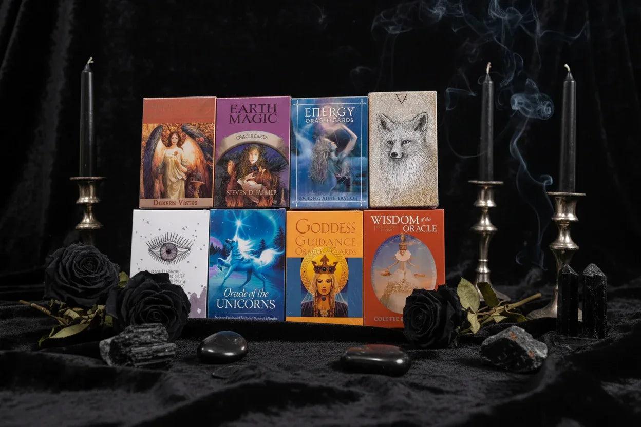 Spiritual Animal Tarot Cards - Sorceress Sanctuary Energy-Wisdom-Archangel-Earth magic-Universe
