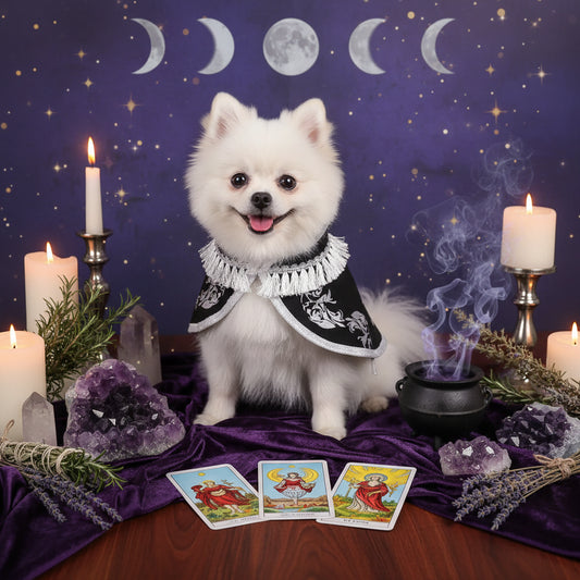 Spooky Pet Cloak - Sorceress Sanctuary Black / S-Black / M-Black / L-Black / XL-Black / 2XL