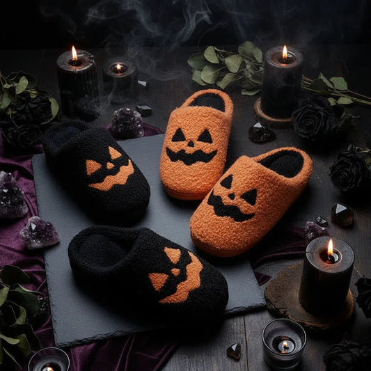 Spooky Slippers - Sorceress Sanctuary Black (36-37) / 36-37-Black (38-39) / 38-39-Black (40-41) / 40-41-Black (42-43) / 42-43-Black (44-45) / 44-45