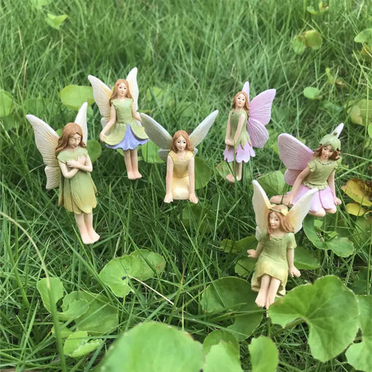 Mini Fairy Figurines | 6 Pcs Set Sorceress Sanctuary