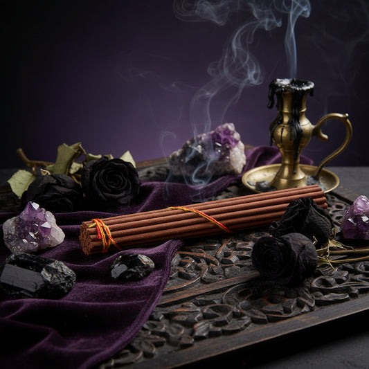 Tibetan Herbal Incense - Sorceress Sanctuary Brown