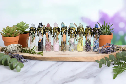 Magic Crystal Bottle - Sorceress Sanctuary