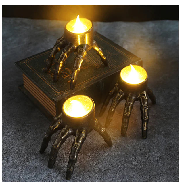 Haunted LED Candle Lantern