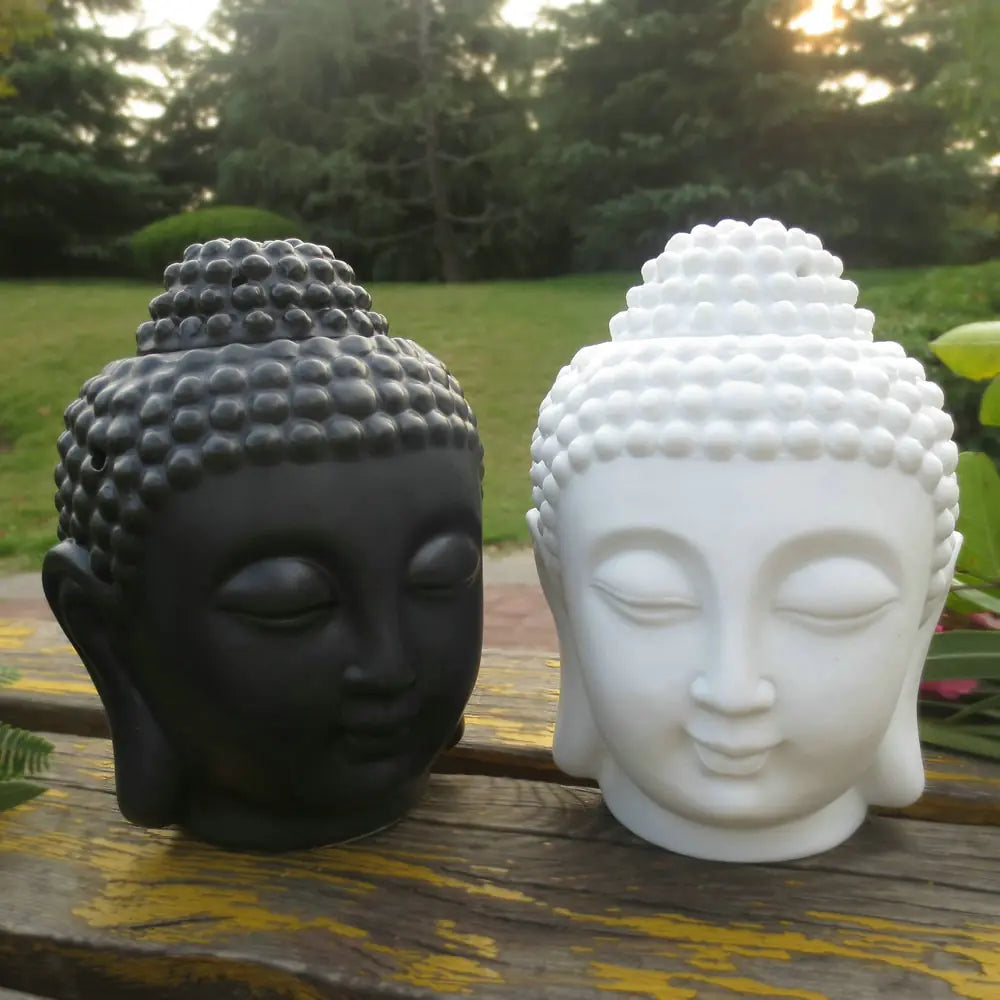 Black & White Buddha | Incense Holder