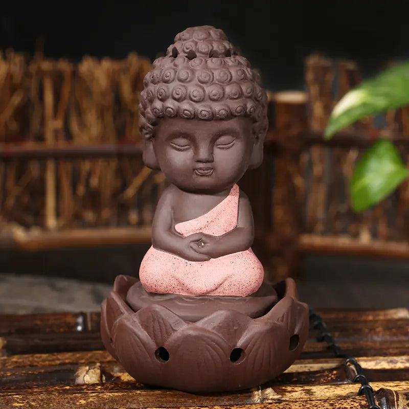Lotus Buddha Incense Holder