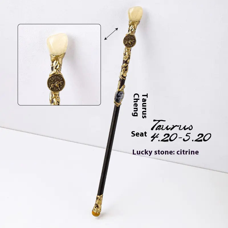 Zodiac Crystal Magic Wand