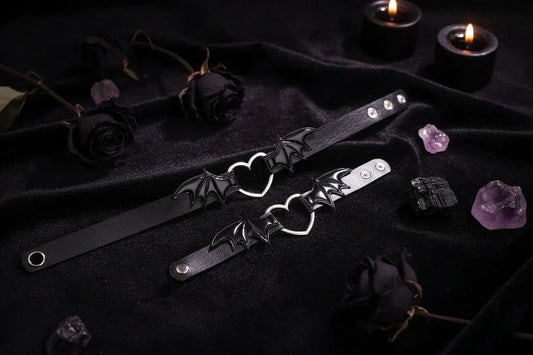 Vampire Choker - Sorceress Sanctuary Black-Necklace-Black-Bracelet-Pink-Necklace-Pink-Bracelet