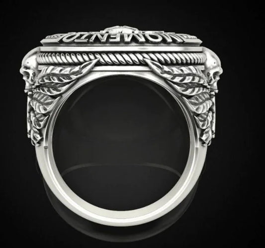 Scorpio Skull Ring