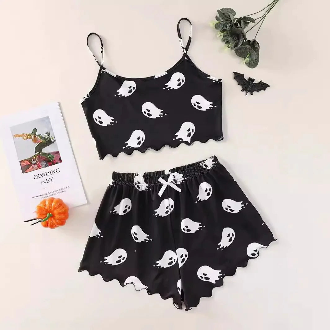 Cozy Halloween Pajama Set