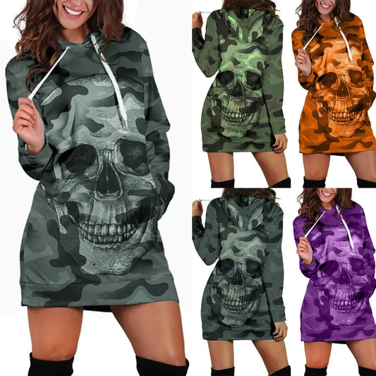 Camouflage Skull Hoodie