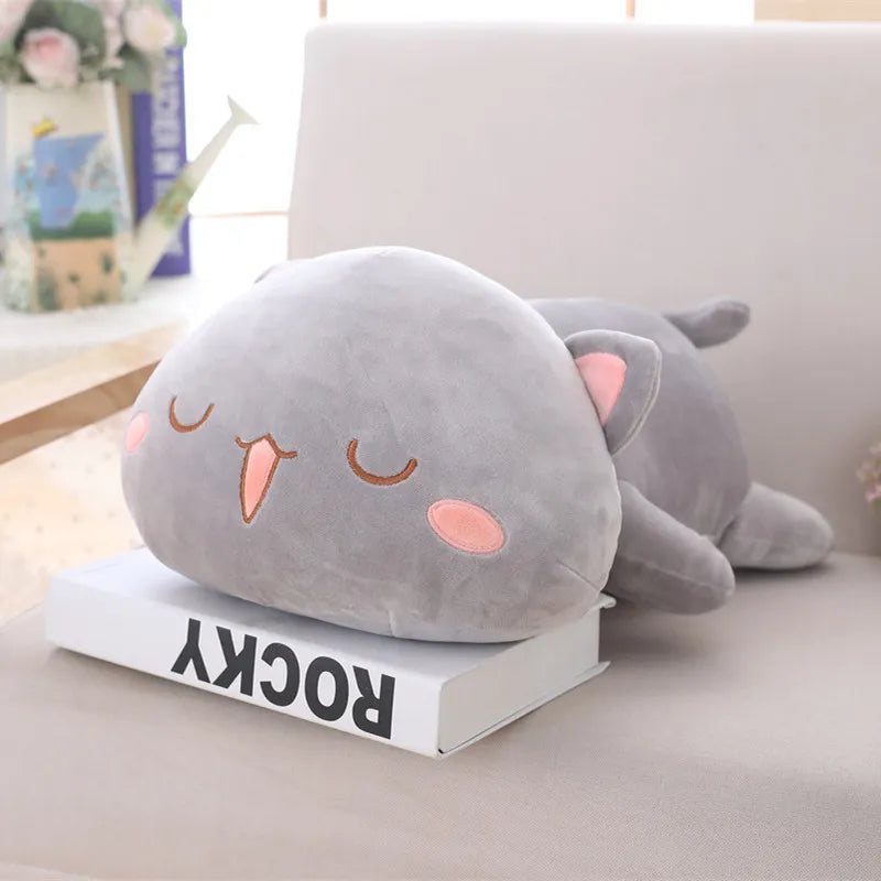 Grey & White Kitty Plushie Familiars