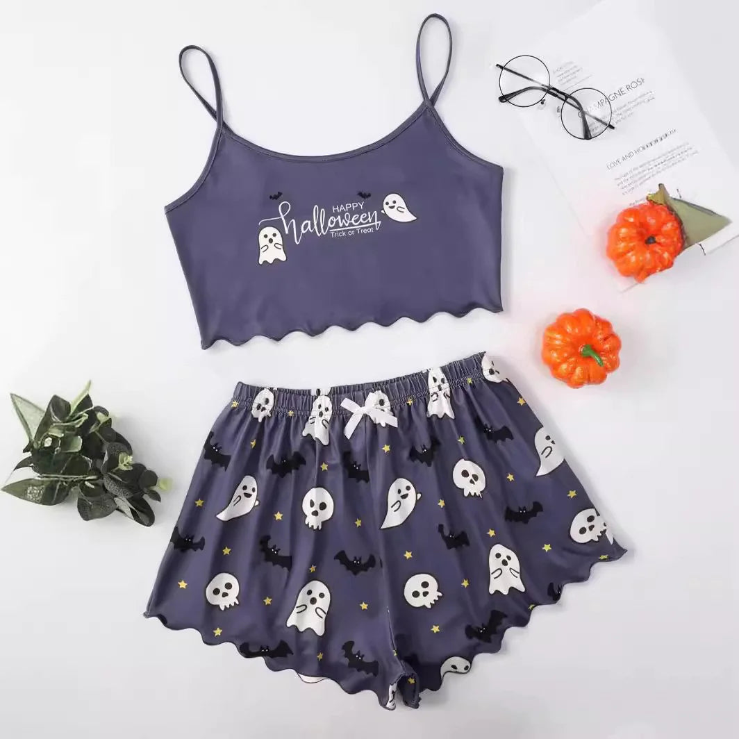 Cozy Halloween Pajama Set