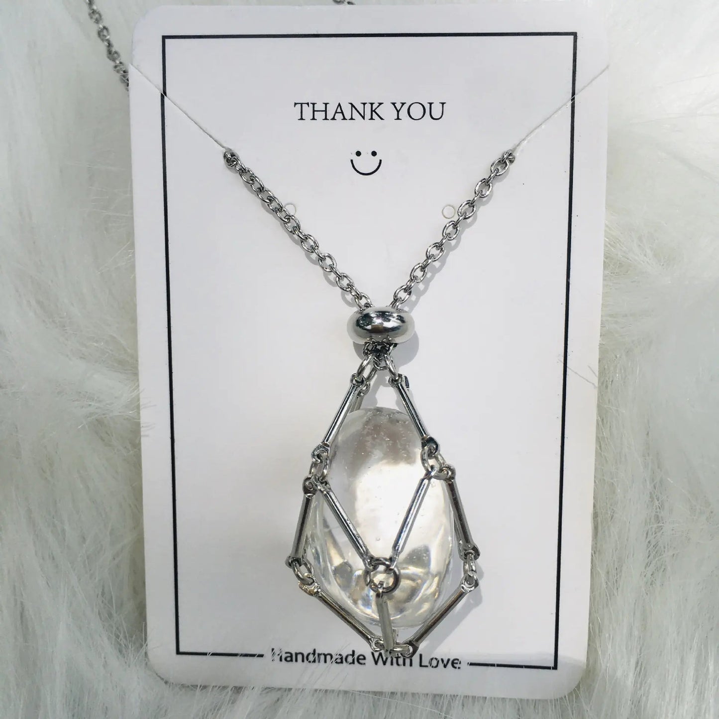 Crystal Pendant Necklace Sorceress Sanctuary