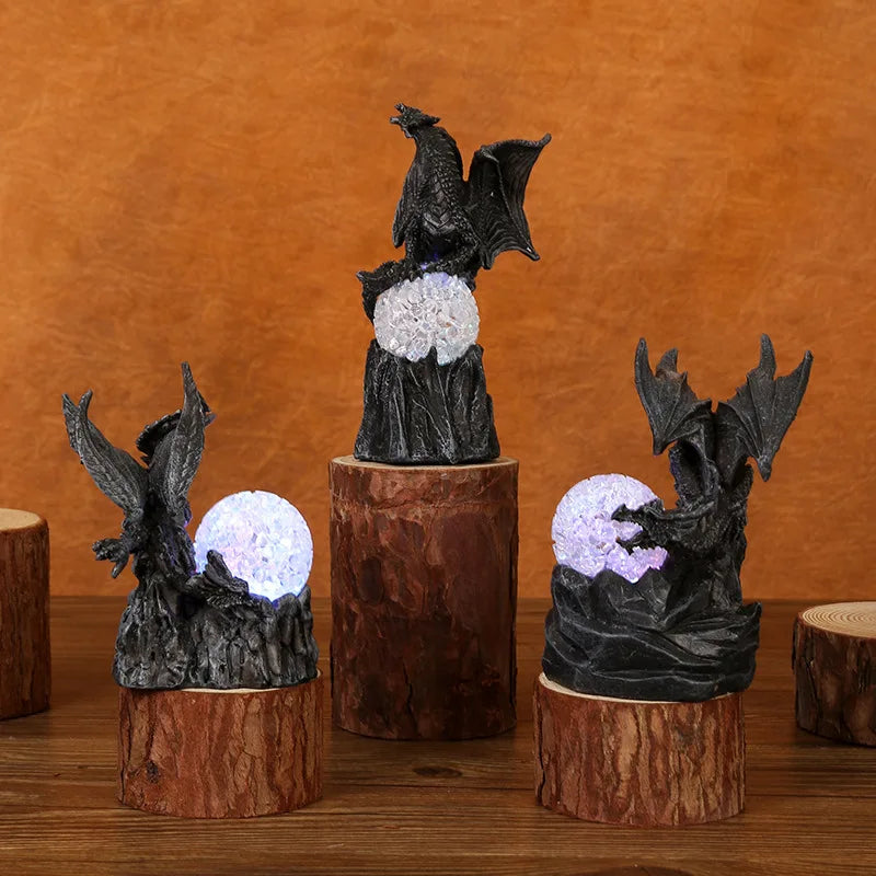 Halloween Pterodactyl Ornaments and Glow Dragon Eggs Sorceress Sanctuary