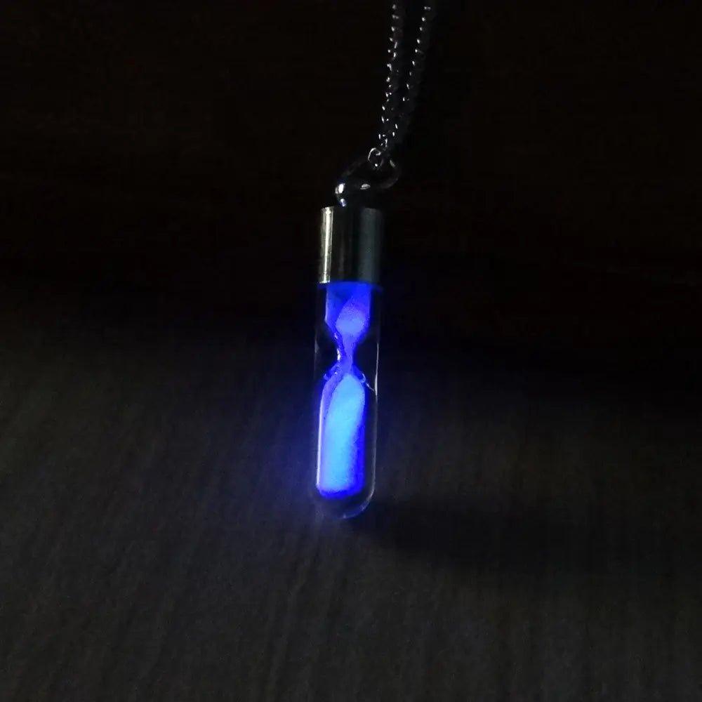 Glowing Hourglass | Crystal Necklace