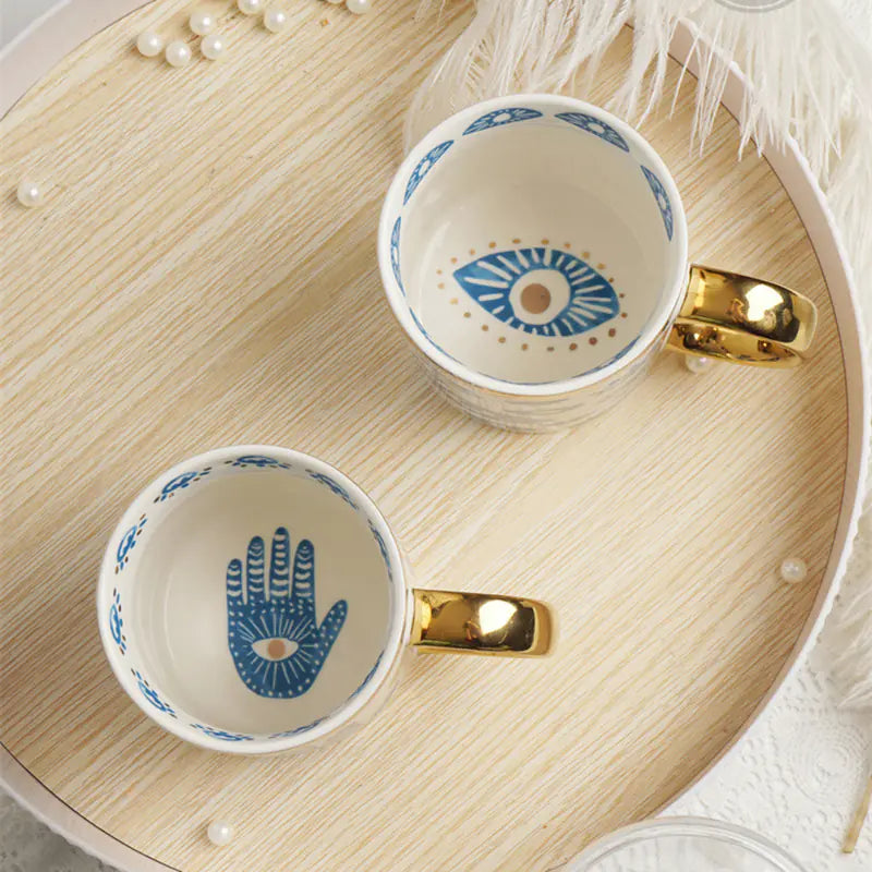 Spiritual Healing | Ceramic Plate & Candle Holder Set