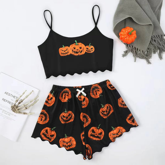 Cozy Halloween Pajama Set