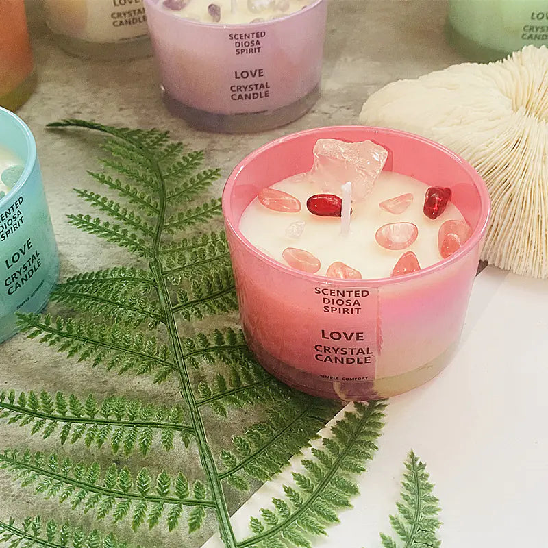 Dried Flower Scented Candle