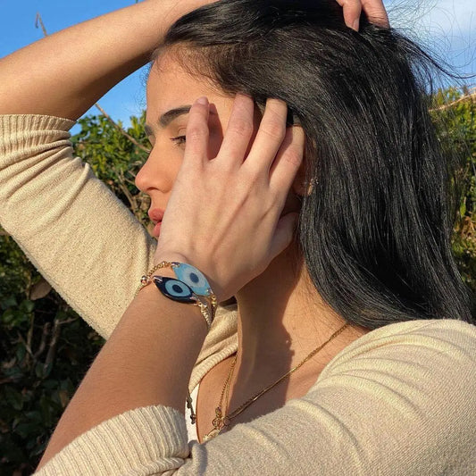 Bohemian Ethnic Evil Eye Bracelet