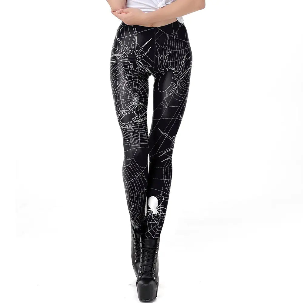 Spooky Print Leggings