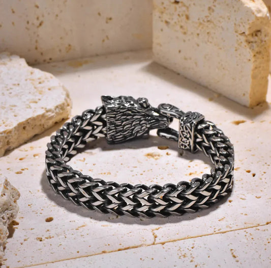 Titanium Viking Bracelet Sorceress Sanctuary