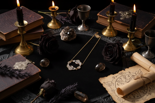 Yin Yang Fish Necklace - Sorceress Sanctuary White-Black