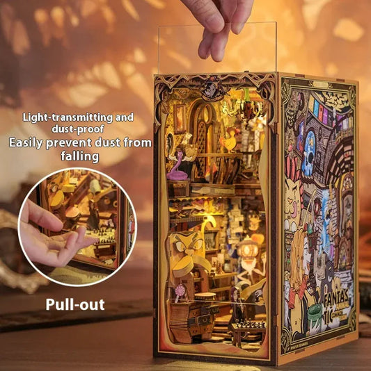 DIY Magic Book | Three-dimensional House Sorceress Sanctuary