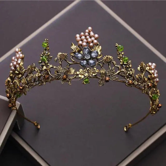 Enchanted Forest | Crystal Flower Tiara Sorceress Sanctuary