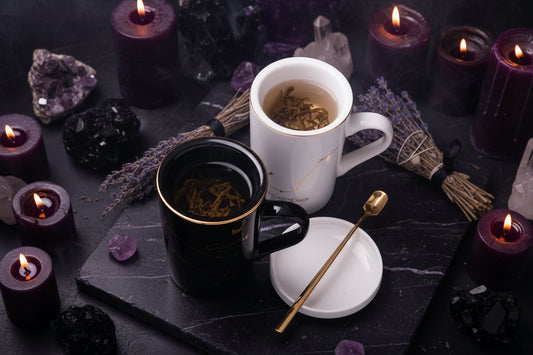 Zodiac Mug Set - Sorceress Sanctuary Taurus Black-Scorpio Black-Aries Black-Libra Black-Gemini Black