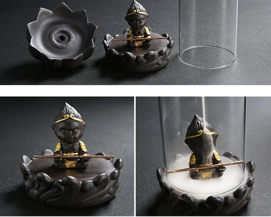 Wukong Backflow Incense Burner Sorceress Sanctuary