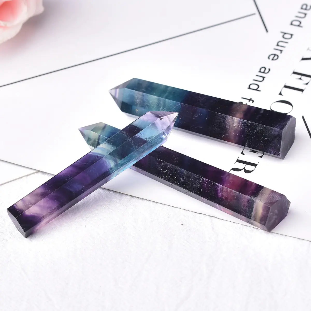 Natural Crystal Fluorite
