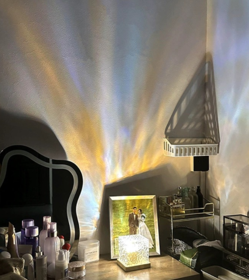 Northern Lights | Rotating Wave Lamp