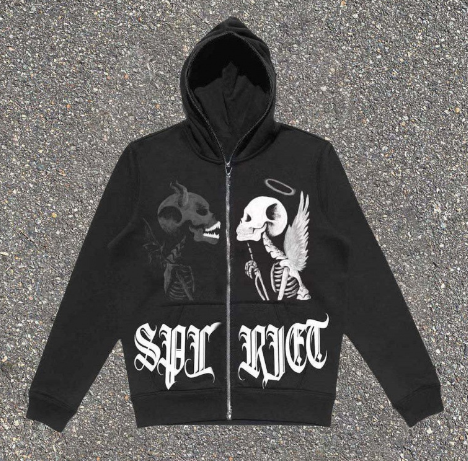 Gothic Zipper Hoodie Sorceress Sanctuary