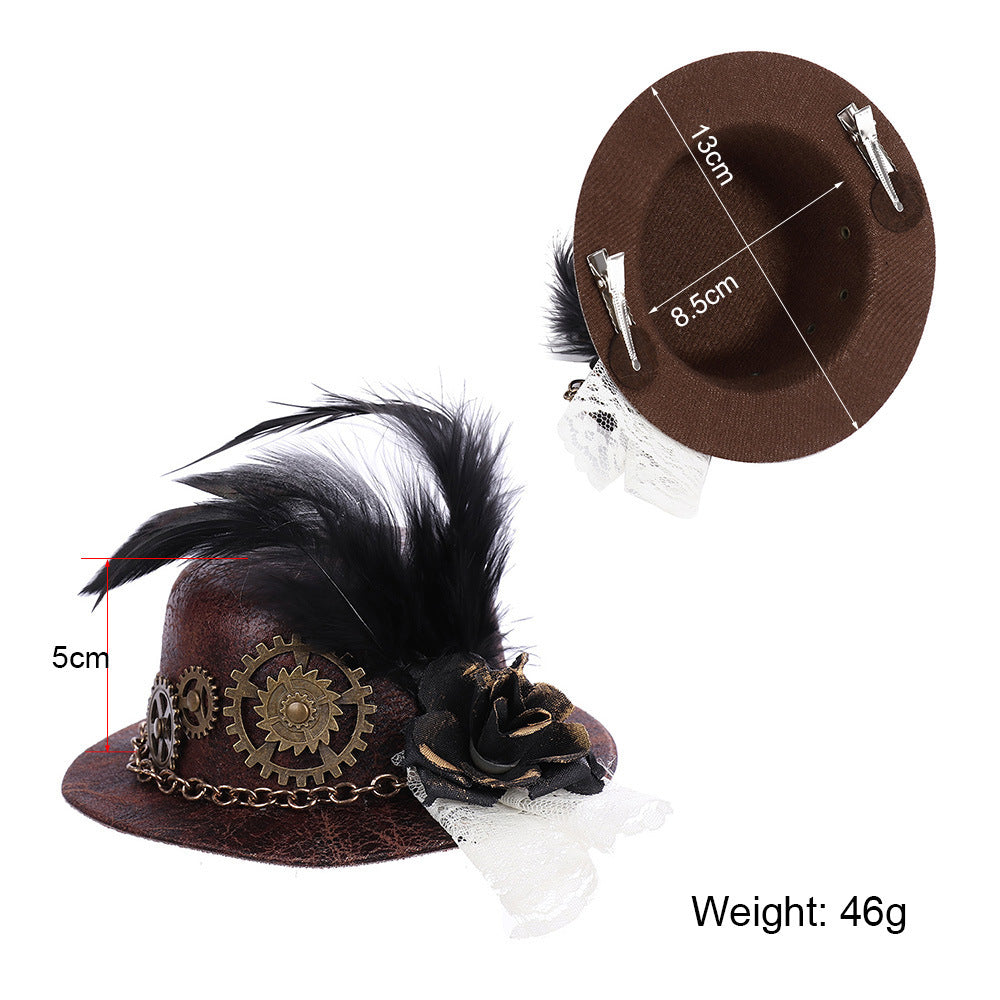Gothic Mini Top Hat
