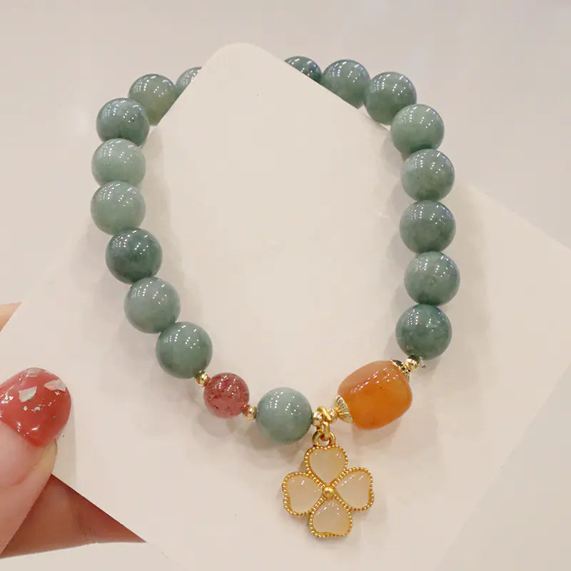 Jade Crystal Bracelet