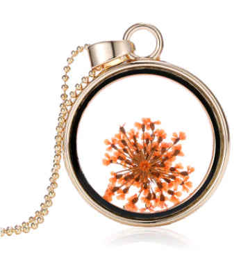Dry Flower Pendant