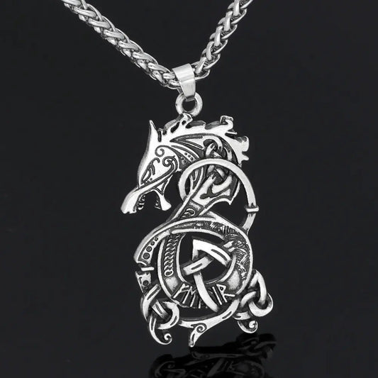 Nordic Dragon Necklace Sorceress Sanctuary