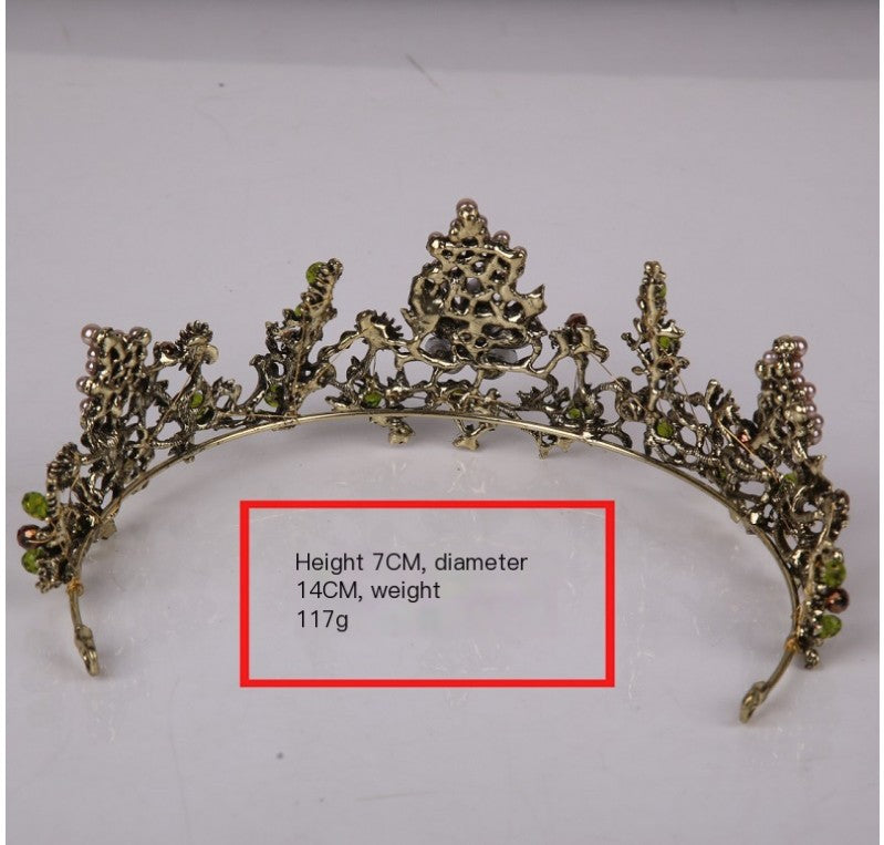 Enchanted Forest | Crystal Flower Tiara Sorceress Sanctuary