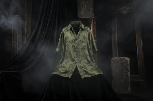 Dragon Mystic Shirt - Sorceress Sanctuary Green / M-Green / L