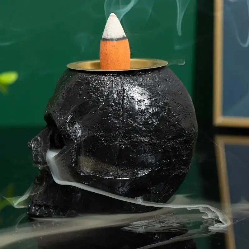 Antique Tears Skull Candle Holder Sorceress Sanctuary