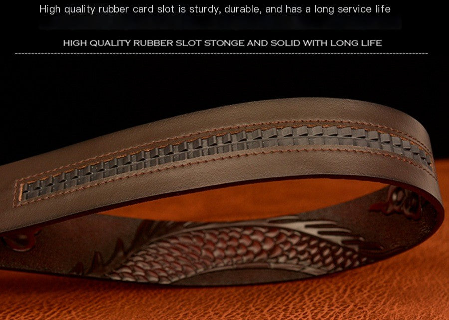 Dragon Leather Belt