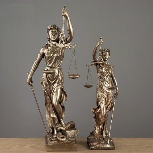 Justice Goddess Sculpture