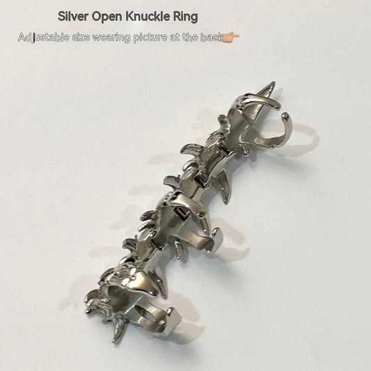 Futuristic Gothic Ring Sorceress Sanctuary